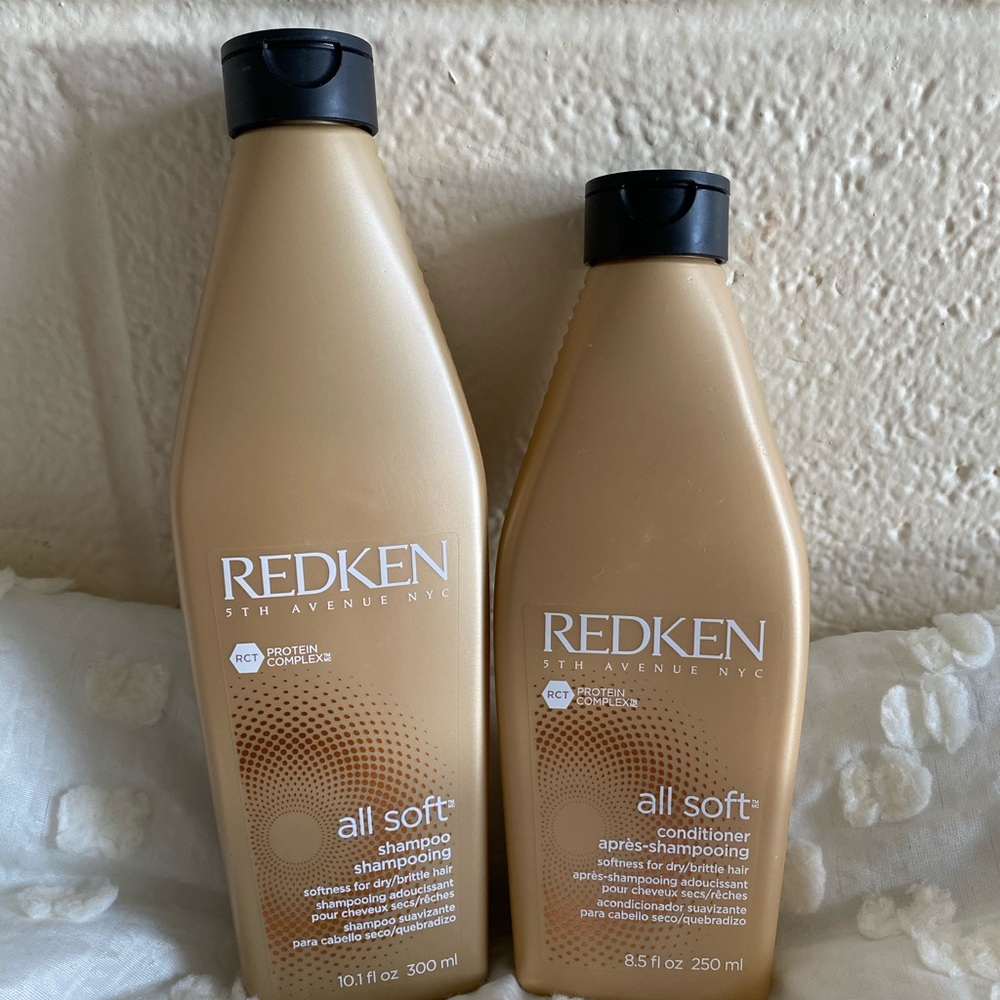 Redken All Soft Shampoo and Conditioner